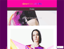 Tablet Screenshot of dawnbey.com